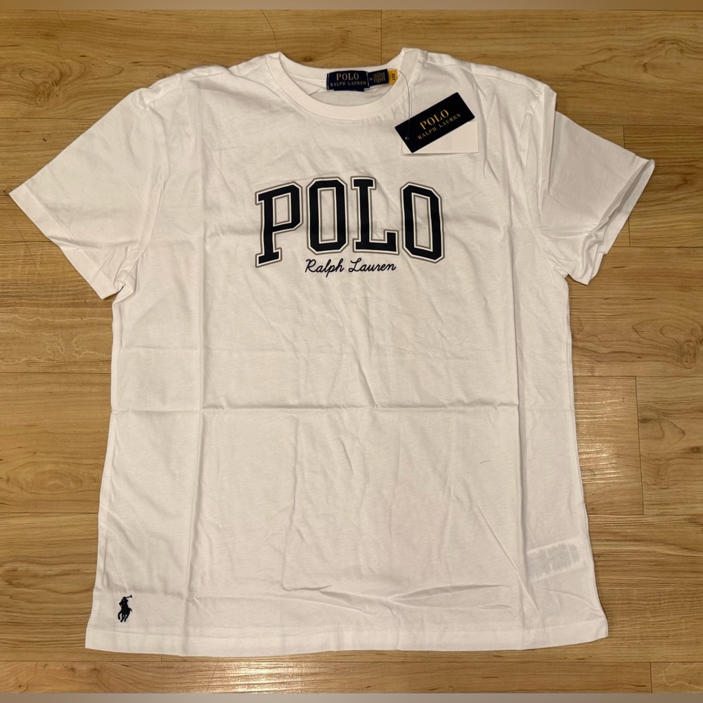 Polo Ralph Lauren Men’s Classic Fit Graphic Logo Pony T-Shirt Tee White S - XXL